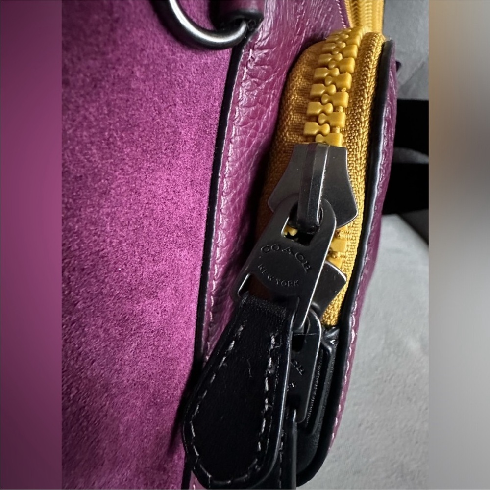 Coach Track Belt Bag In Colorblock - Picture 14 of 15